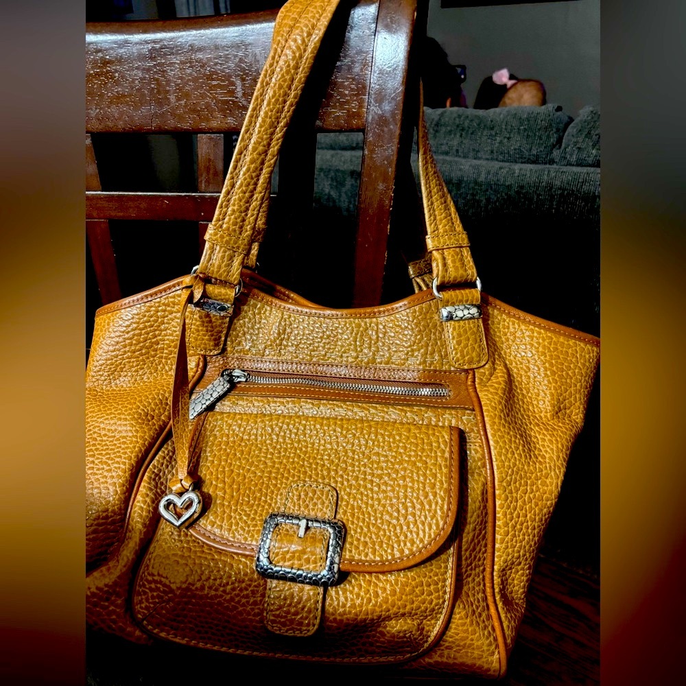 Brighton Elegant Tan Leather Women's Bag